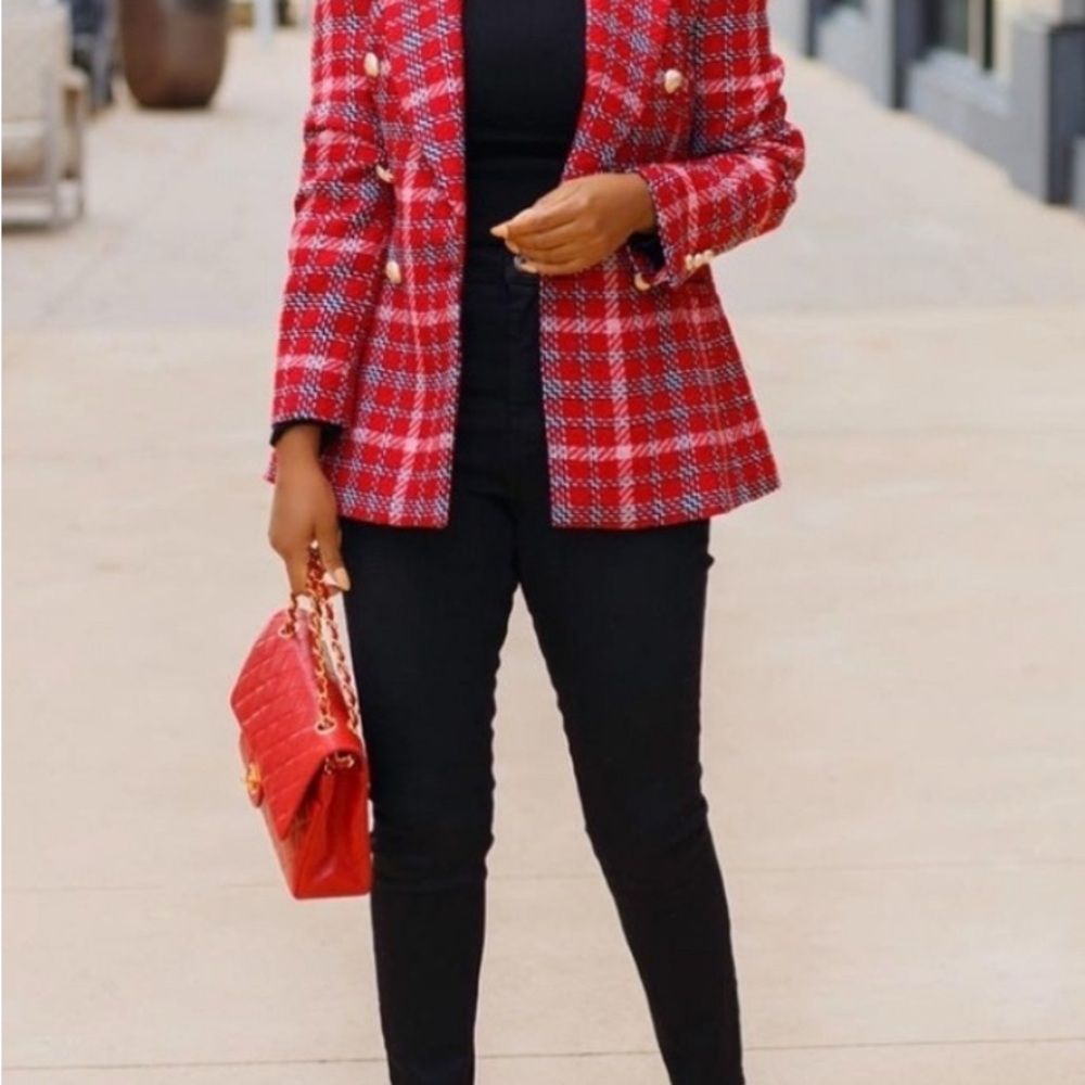 Zara Double Breasted Blazer